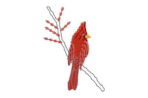 Christmas Red Cardinal: A Festive Embroidery Review