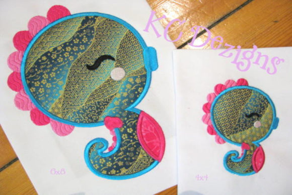Cute Seahorse: A Charming Design for Handmade Gifts