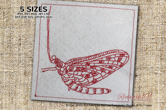Mayfly Lineart Review: A Delicate Choice for Embroidery