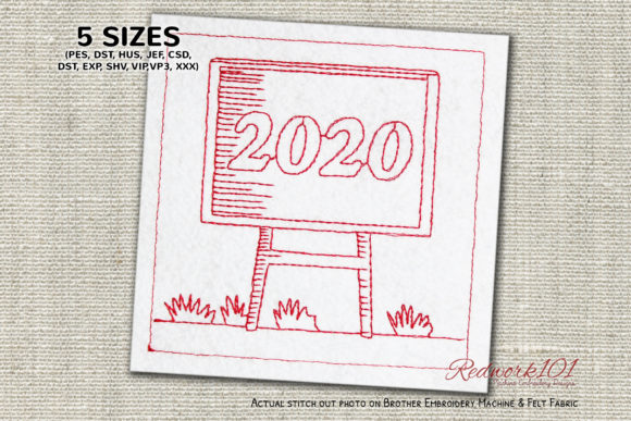 New Year 2020 Blackboard Redwork Review