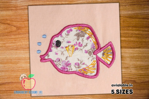 Review: Cartoon Fish with Air Bubbles Applique